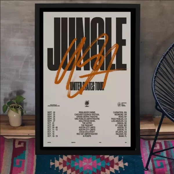 Jungle 2024 Us Tour Poster-image