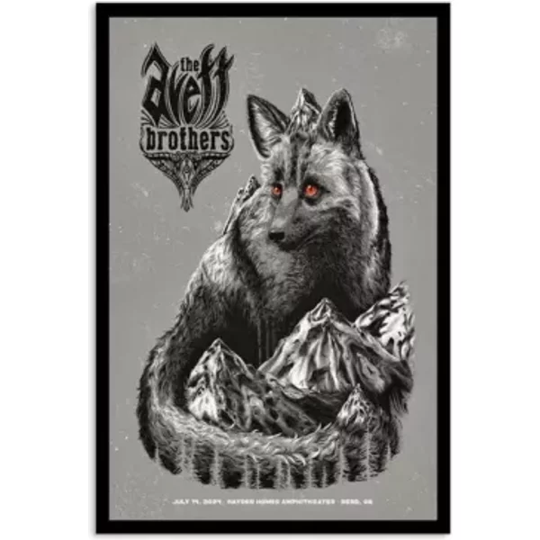 The Avett Brothers Jul 14 2024 Hayden Homes Amphitheater In Bend Or Tour Poster-image