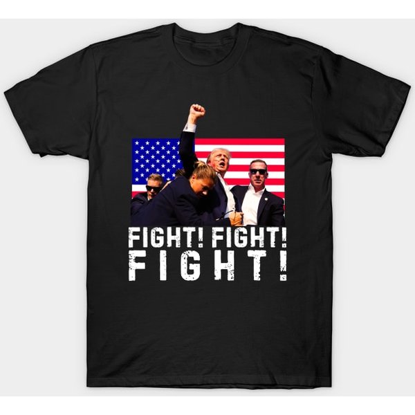 Trump Fight! Fight! Fight! Graphic T-Shirt-image