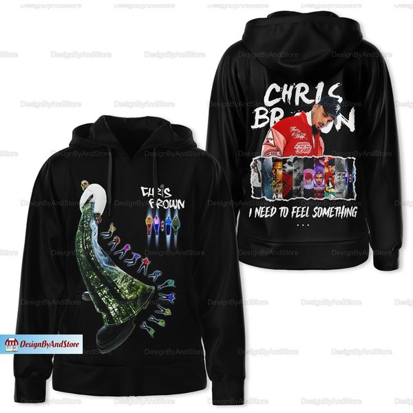 Chris Brown Hoodie, Chris Brown 11 11 Tour Hoodie