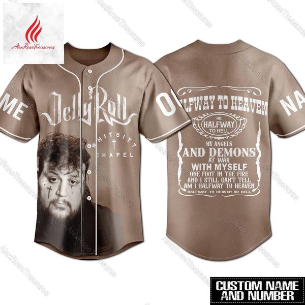 Personalized Jelly Roll Baseball Jersey-image