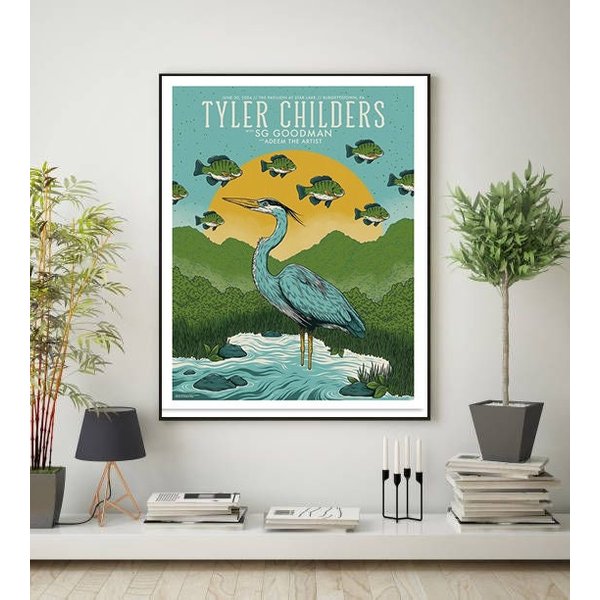 Tyler Childers June 30 2024 The Pavilion At Star Lake Burgettstown Pa Poster-image