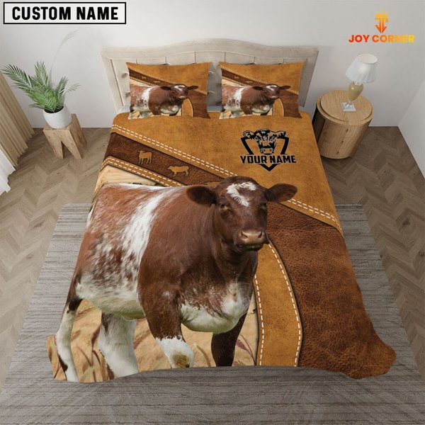 Shorthorn Cattle Customized Bedding Set-image