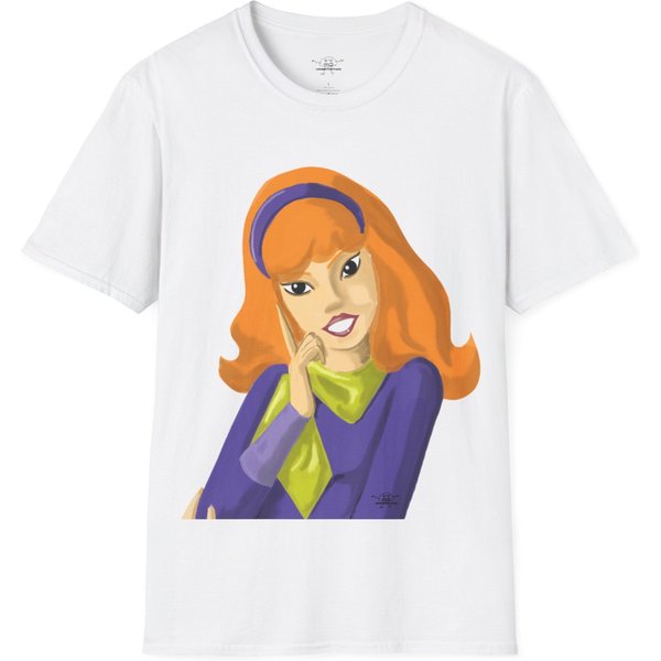 Daphne T-Shirt Scooby Doo Tshirt Adult Shirt Scooby Doo Daphne T Shirt-image
