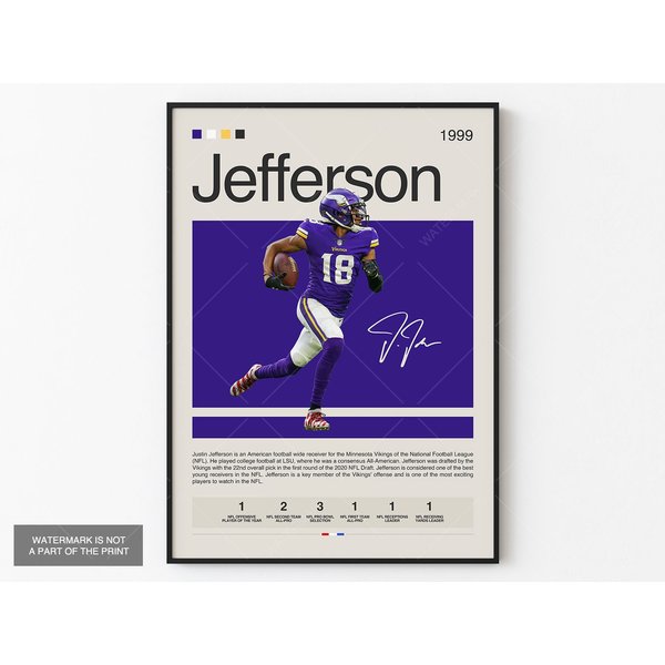 Justin Jefferson Poster-image
