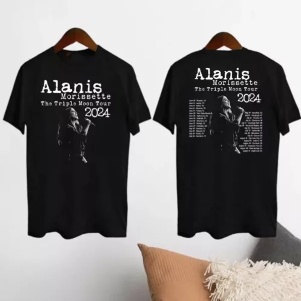 Alanis Morissette Tour 2024 T-Shirt Alanis Morissette Fan Gift-image