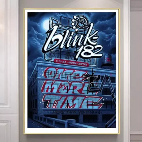 B182 July 13Rd 2024 Moda Center Portland Poster-image