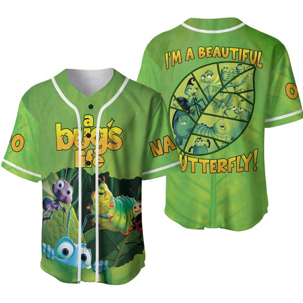 Personalized A Bug’S Life Baseball Jersey-image