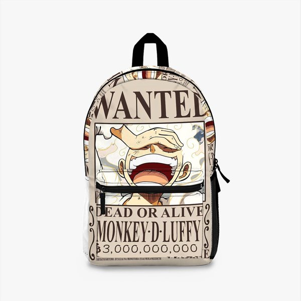 Wanted Luffy One Piece Backpack-image