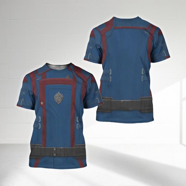 Guardian Of The Galaxy Uniform Inspired Costume 3D Shirt-image