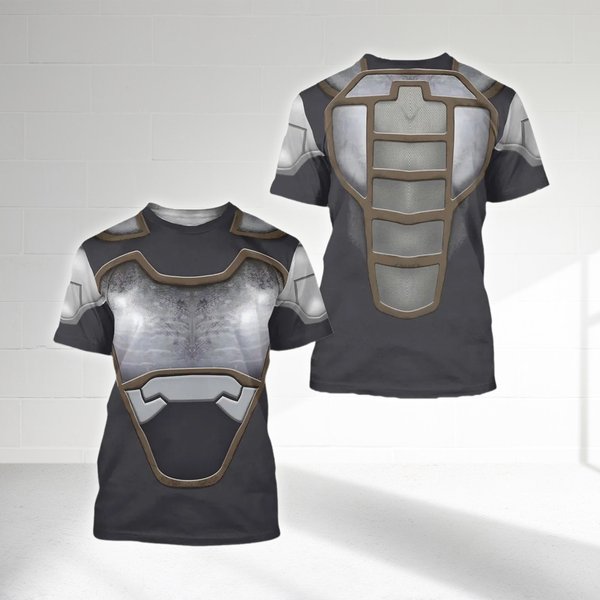 Rhino Unisex Costume 3D T-Shirt, Supervillain Cosplay Costume 3D Shirt-image