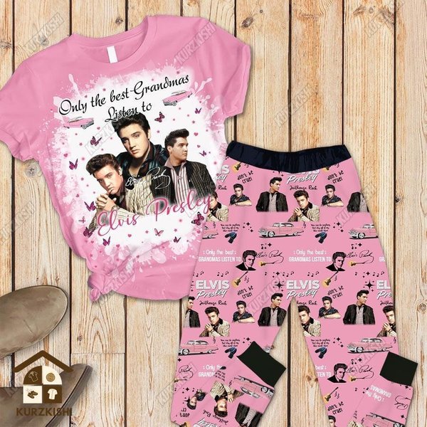 Elvis Presley Holiday Pajamas