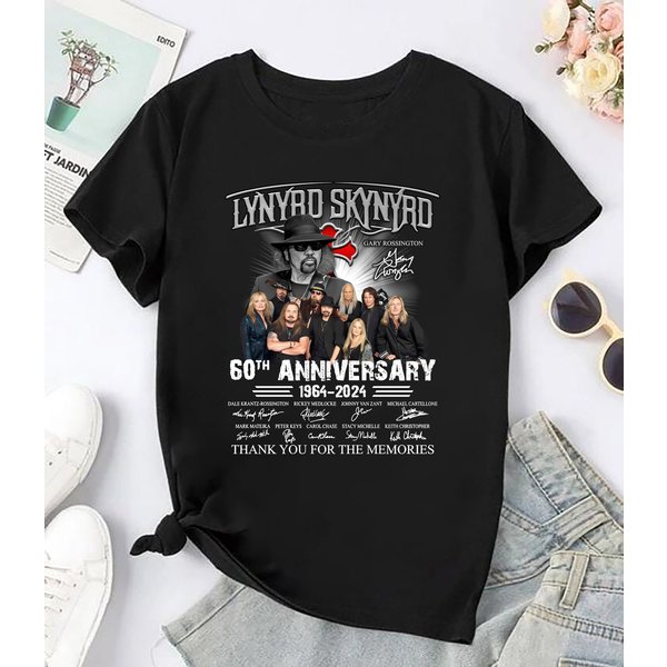 Lynyrd Skynyrd 60Th Anniversary 1964-2024 Shirt-image