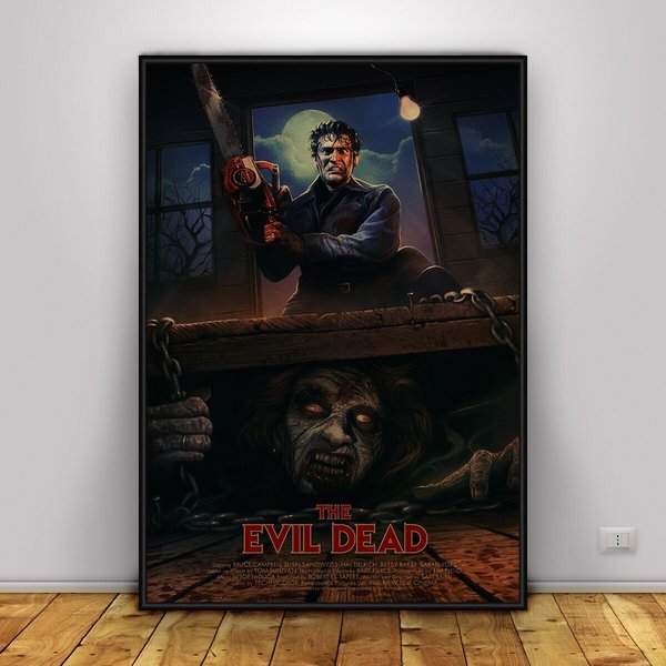 The Evil Dead Movie Poster | Wall Art | Gift Print-image