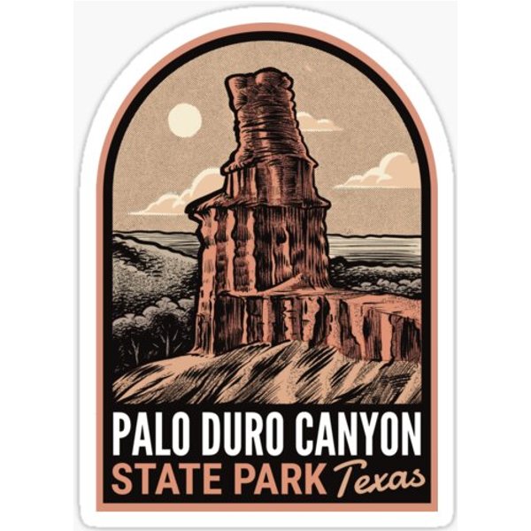 Palo Duro Canyon State Park Texas Vintage-image