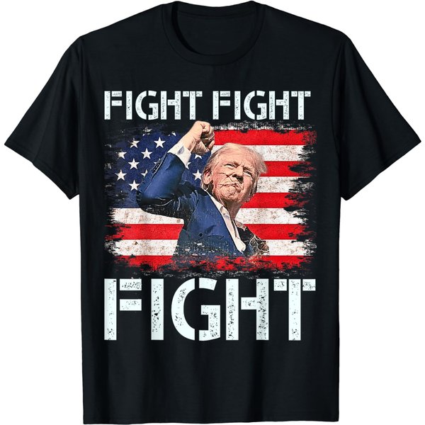 Trump Fight Signals T-Shirt-image