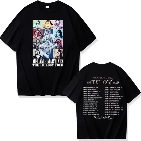 Melanie Martinez The Trilogy Tour T-Shirt Fashion Tee Shirt-image