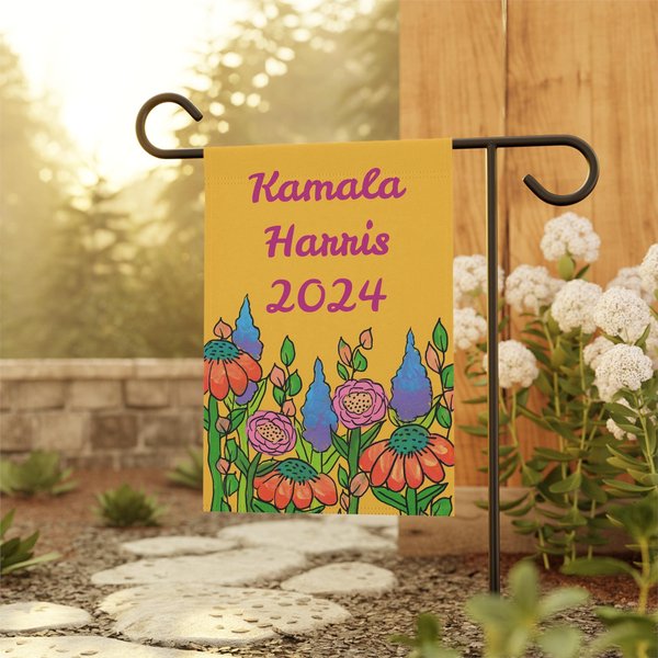 Kamala Harris 2024 Garden Flag-image