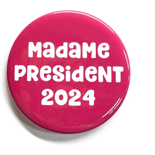 Madame President 2024 Pin Kamala Harris-image