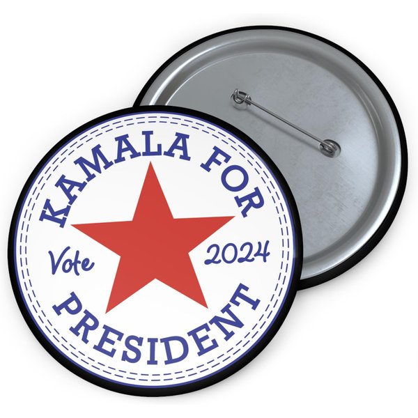 Kamala Harris For President 2024 Button-image