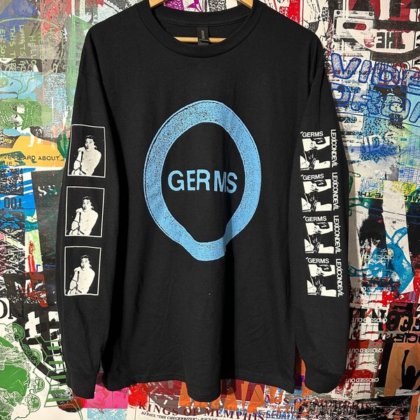 Germs Longsleeve Rock Band 3D Long Sleeve-image