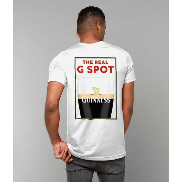 Guinness Vintage T Shirt, Split The G, Funny Tee-image