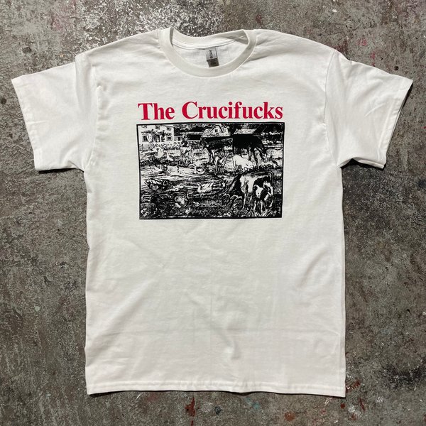 The Crucifucks Shirt Vintage Rock Punk T-Shirt-image