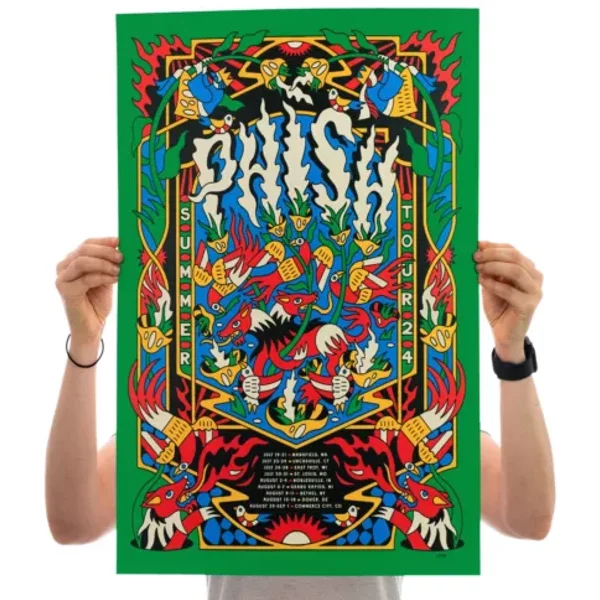 Phish Summer Tour 2024 Poster-image