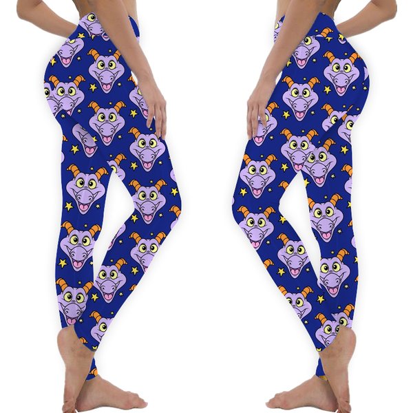 Figment With Stars Leggings