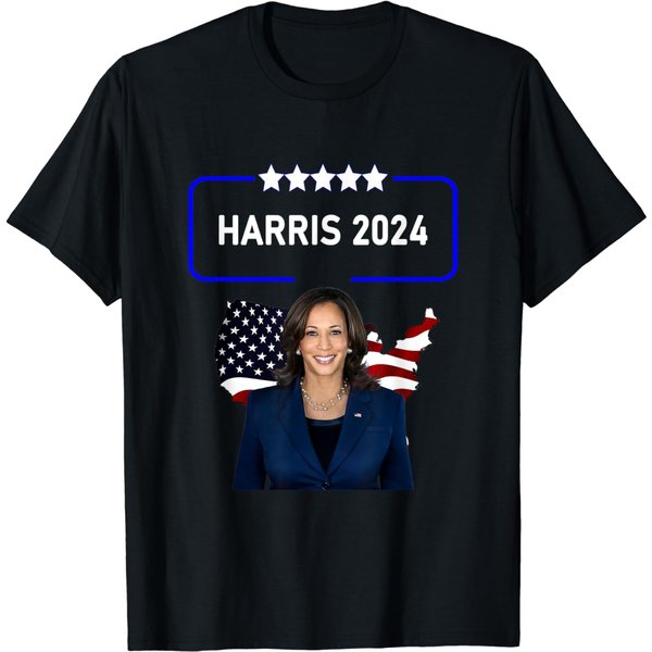 Harris 2024! Unity Over Division! Kamala Harris Election T-Shirt-image