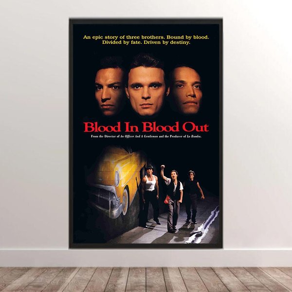 Blood In Blood Out Movie Poster Classic Film Poster-image