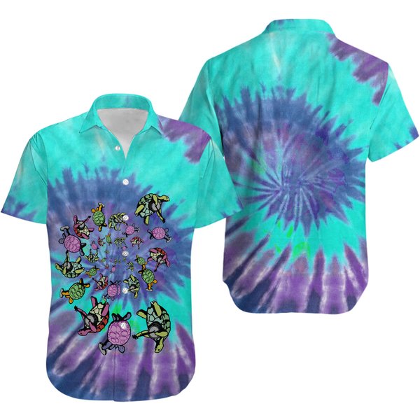 Dancing Terrapins Hawaiian Shirt-image