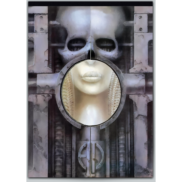 Emerson Lake And Palmer - Brain Salad Surgery Premium Matte Vertical Poster-image