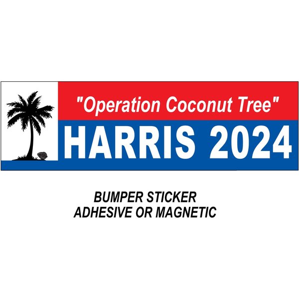 Political Bumper Sticker,Kamala Harris For President 2024-image