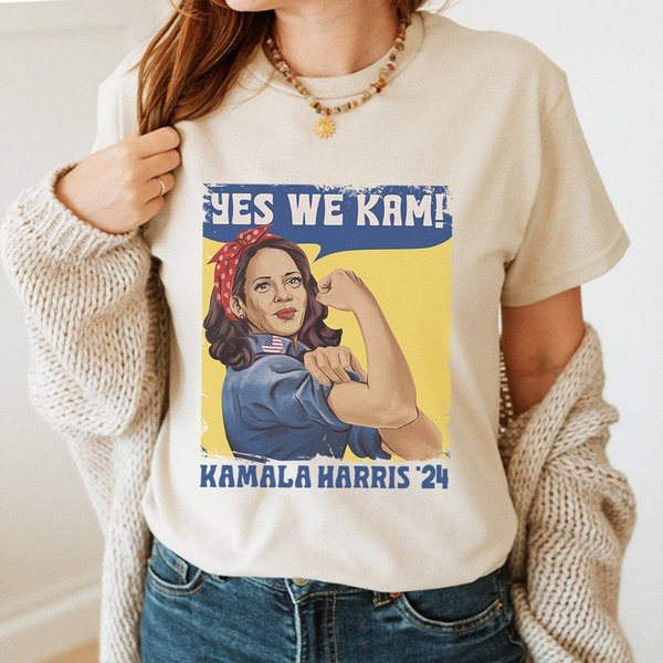 Kamala Harris Yes We Kam Shirt, Kamala Harris Shirt, Yes We Kam-image