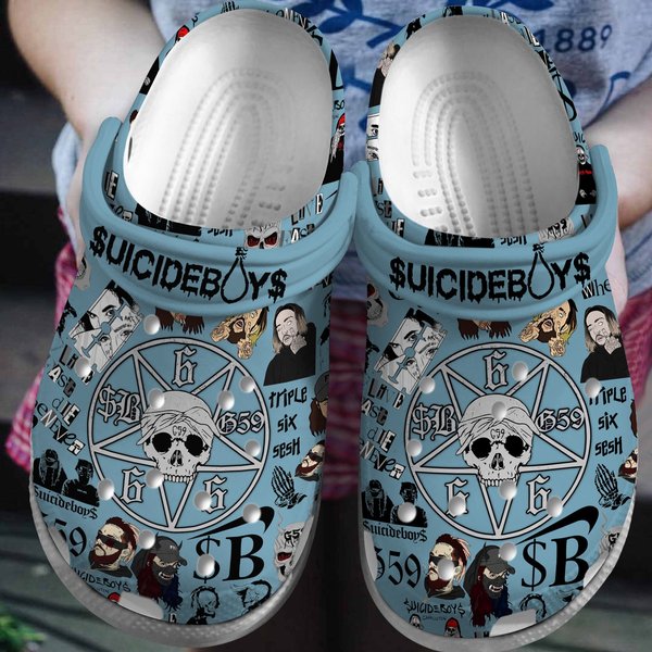 Suicideboys Tour Suicideboys Gray Day 2024 Tour Clogs