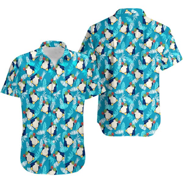 Pkm Sn Lax Hawaiian Shirt, Aloha Anime Sn Lax Button Up Shirt-image