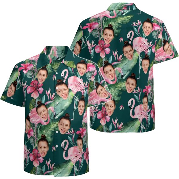 Custom Hawaiian Shirt With Face, Personalized Hawaiian Shirt-image