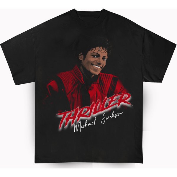 Michael Jackson T-Shirt Vintage,Michael Jackson: Thriller Shirt, Rock Shirt-image