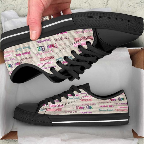 Trump Girl Women's Low Top Sneakers