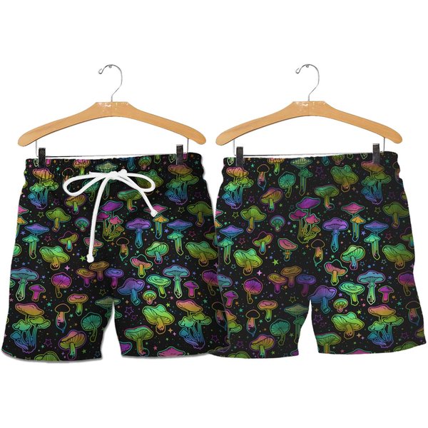 Magic Mushroom Trippy Shorts-image