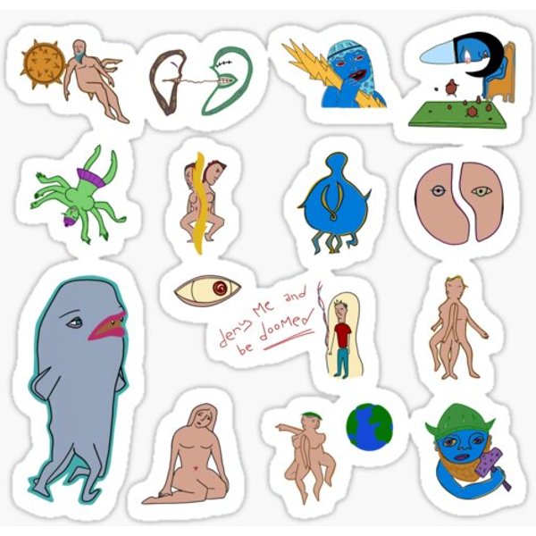 Hedwig And The Angry Inch Sticker Sheet-image