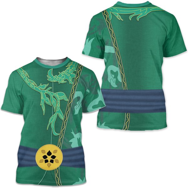 Chief Benja Costume T-Shirt, Chief Benja Cosplay Costume 3D Shirt-image