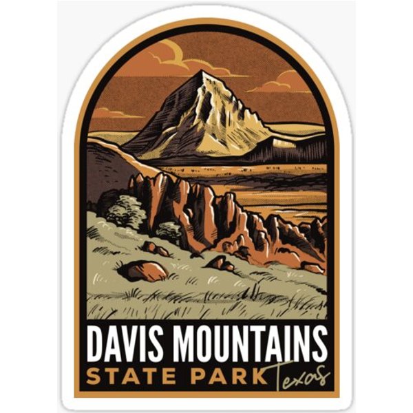 Davis Mountains State Park Texas Vintage-image