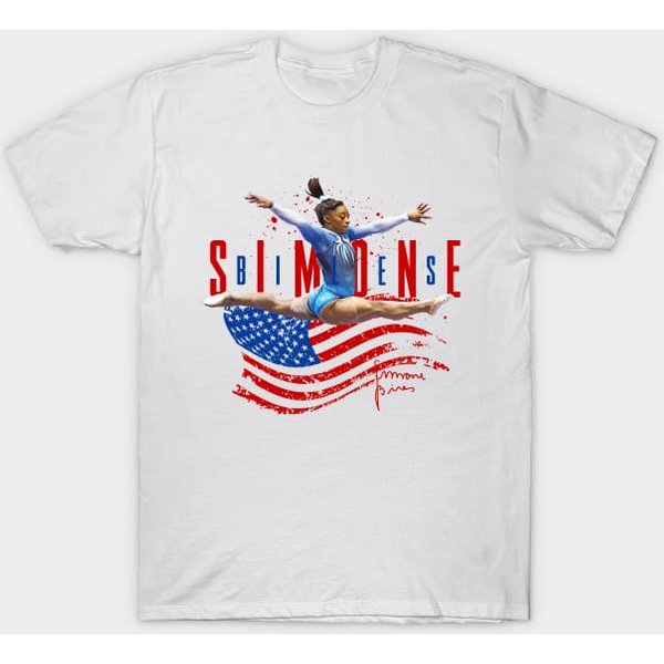 Simone Biles Usa - Simone Biles Us Gymnastics - T-Shirt-image