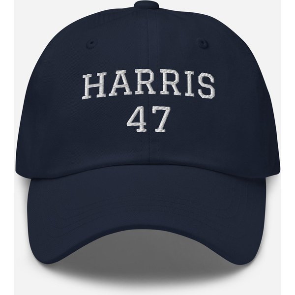 Harris 47 Hat, Vote Kamala Harris For President 2024 Embroidered Baseball Hat, Democrat Election Cap-image