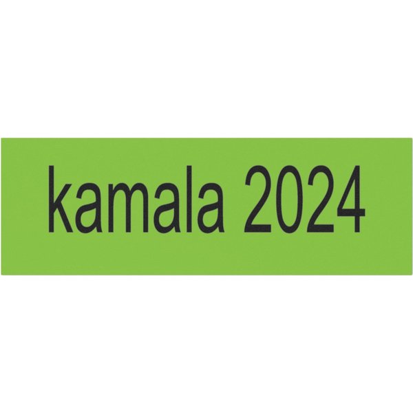 Kamala 2024 Car Magnet - Brat Summer Y2K Design-image