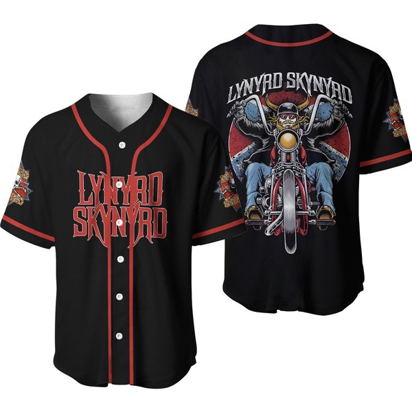 Lynyrd Skynyrd Rock Band Baseball Jersey Shirts-image