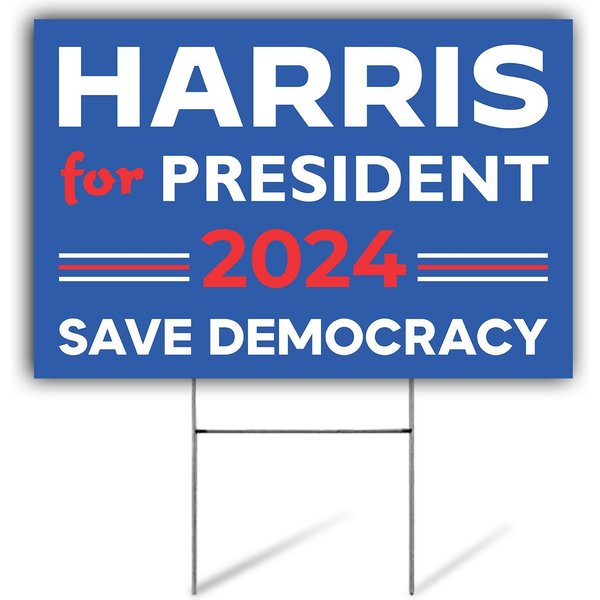 Kamala Harris For President Yard Sign, Kamala Harris 2024 Sign-image