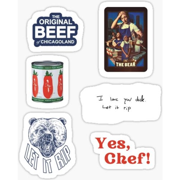 The Bear Fx Tv Show - Sticker Pack-image